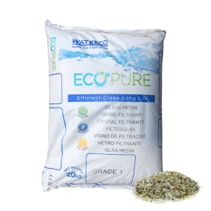 Szkło filtracyjne Waterco EcoPure 0.5-1.0 mm 20 kg