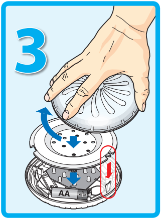 Oswietlenie LED do basenow GRE - 2 sztuki PLED2