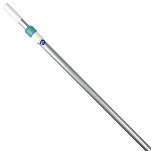 Kij teleskopowy srebrny 2,40m (2x1,20m) - 40013 Confort