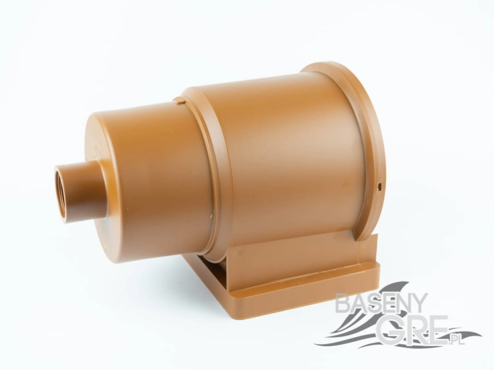 Skimmer brazowy do odprowadzania wody do filtra basenu AR100W