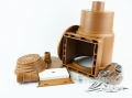 Skimmer brazowy do odprowadzania wody do filtra basenu AR100W