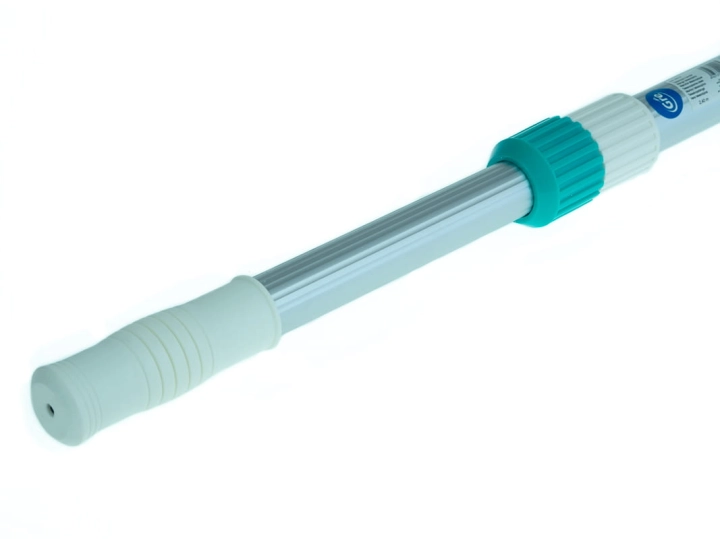 Kij teleskopowy srebrny 2,40m (2x1,20m) - 40013 Confort