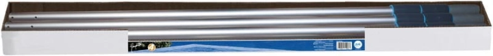 Kij teleskopowy aluminiowy 3,60m (2x1,80m) Graphite TPP360