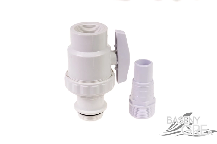 Zawor skimera 1/4 + lacznik 32/38mm 621702