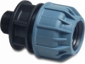 Jason Złączka przejściowa PP 50 mm x 2" zacisk x GZ 10bar czarno-niebieski 0703806