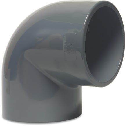 Profec Kolano 90° PVC-U 50mm KW 16 bar 0110102