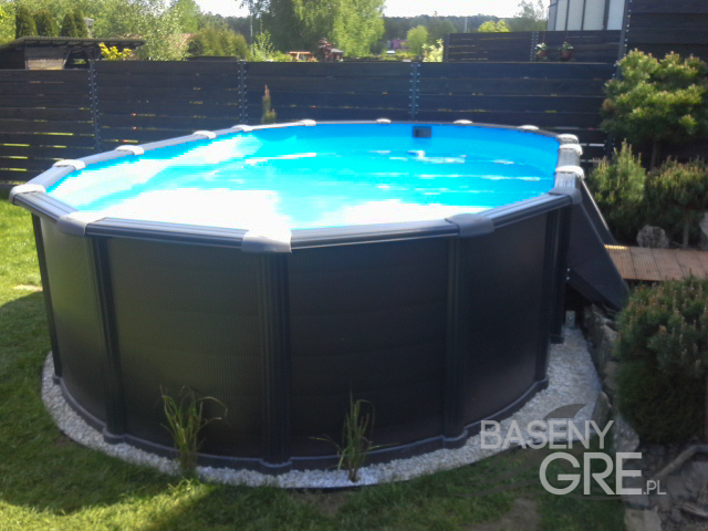 Basen stalowy Granada KITPROV508GF