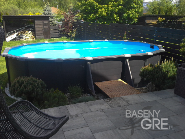 Basen stalowy Granada KITPROV508GF