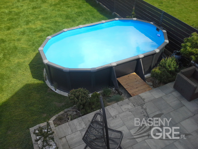 Basen stalowy Granada KITPROV508GF