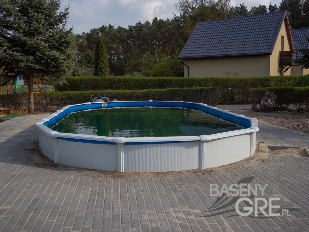 Basen stalowy Atlantis KITPROV818