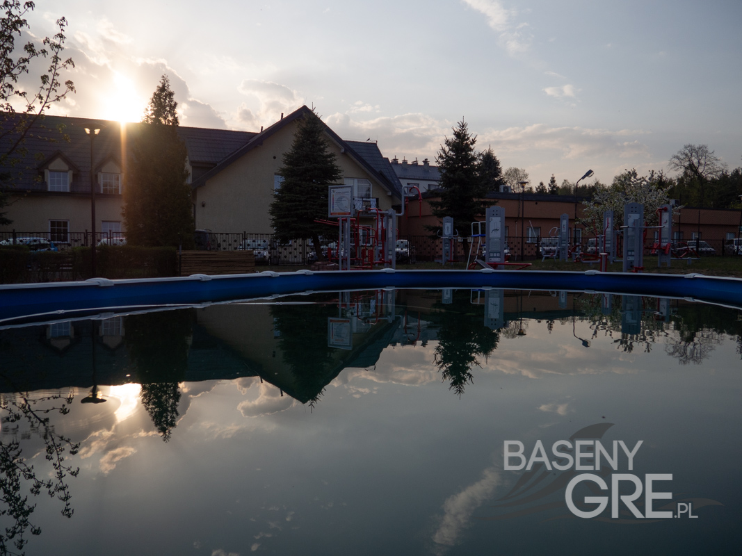 Basen stalowy Atlantis KITPROV818