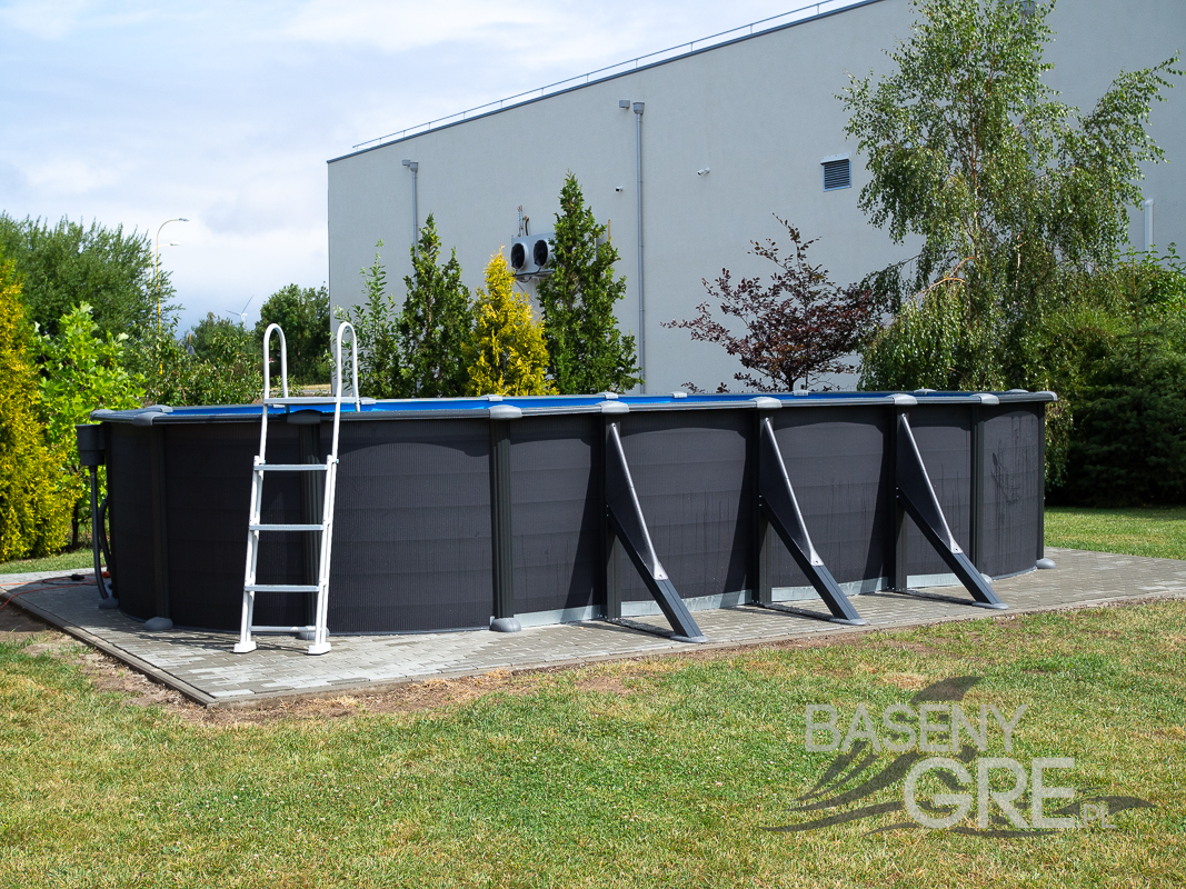 Basen stalowy Granada KITPROV738GF